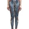 LA Style Rush Women's Festival Aztec Sports Leggings