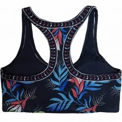 LA Style Rush Tropical Punch Sports Bra Top