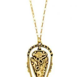 Vanessa Mooney The Illuminations Necklace In Gold