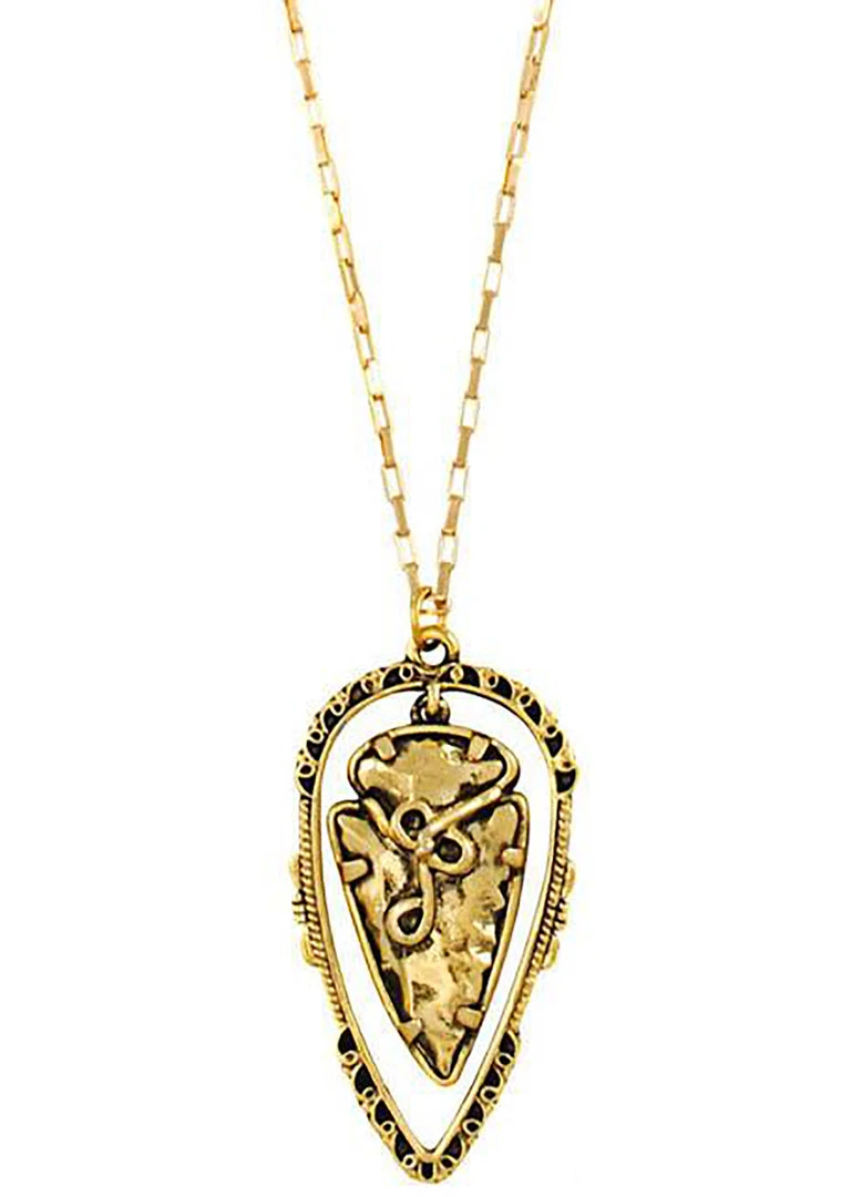 Vanessa Mooney The Illuminations Necklace In Gold 3 Vanessa Mooney The Illuminations Necklace In Gold