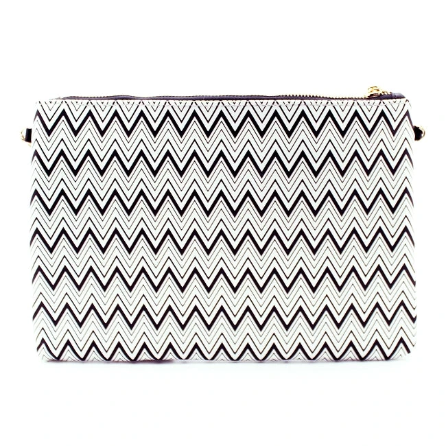 Melie Bianco Bags Zoey Geometric Clutch Crossbody Purse In White 4 Melie Bianco Bags Zoey Geometric Clutch Crossbody Purse In White