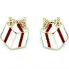 LA Style Rush Christmas Gift Box Post Stud Earring 1 LA Style Rush Christmas Gift Box Post Stud Earring
