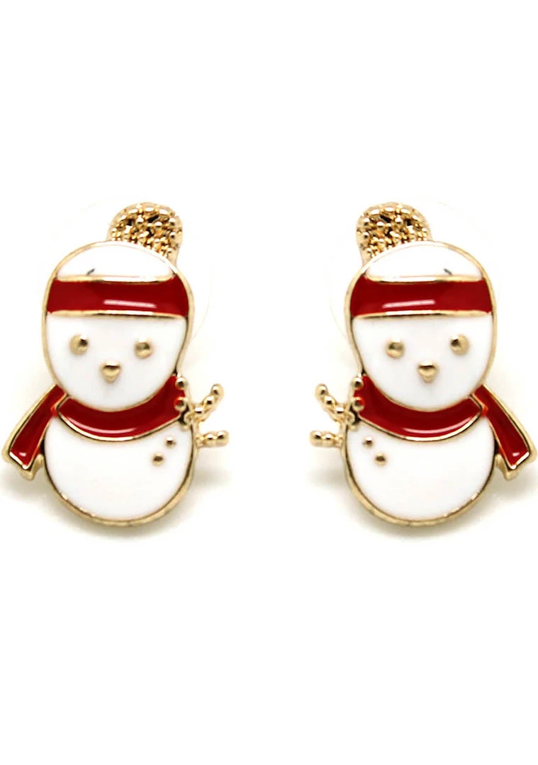 LA Style Rush Christmas Snowman Post Stud Earring The Great Fantastic 3 LA Style Rush Christmas Snowman Post Stud Earring The Great Fantastic