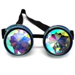 LASR Wild Heart Celelstial Kaleidoscope Goggles In Iridescent Rainbow