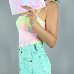 LASR Kandi Venom Zip Wallet In Atlantis Bags