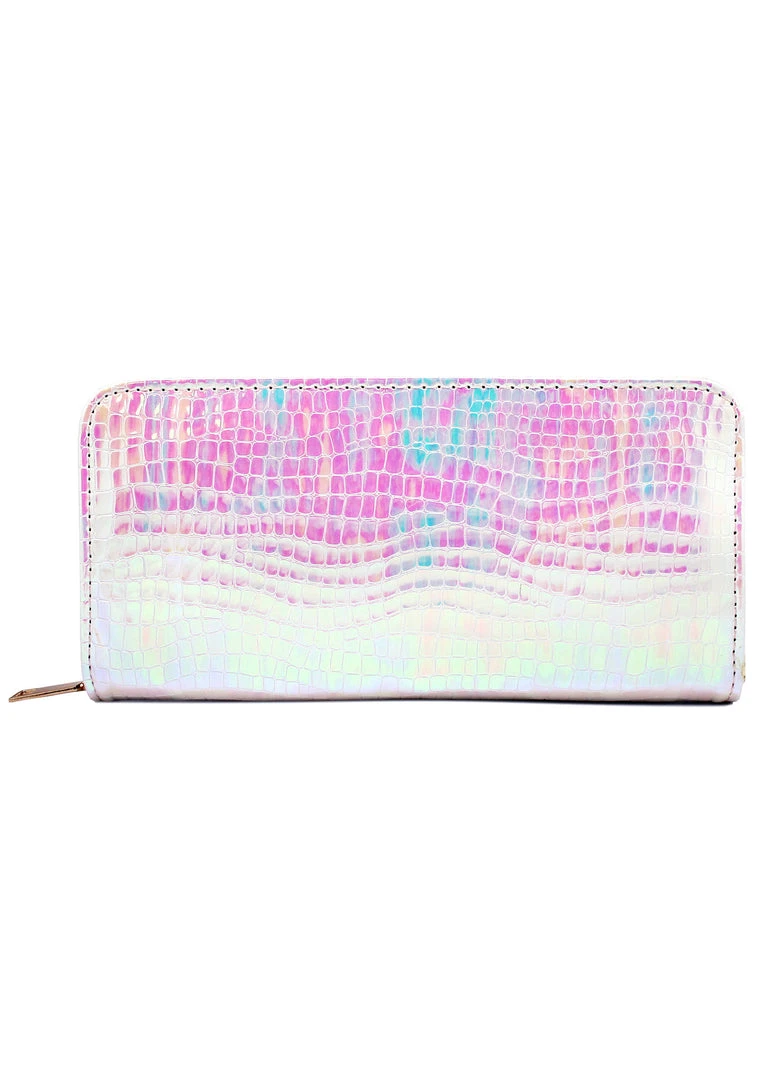 LASR Kandi Venom Zip Wallet In Atlantis Bags 4 LASR Kandi Venom Zip Wallet In Atlantis Bags