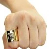 Accessories 8 Other Reasons Anarchy Rings In Gunmetal/Gold