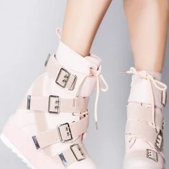 Anthony Wang X WTF Bondage Love Strapped Platform Boots The Great Fantastic