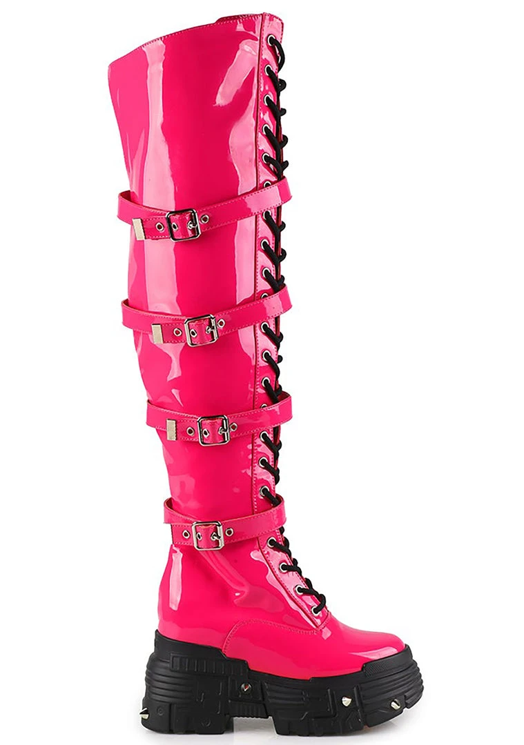 Anthony Wang X WTF Miss Mayhem Platform Boots 7 Anthony Wang X WTF Miss Mayhem Platform Boots