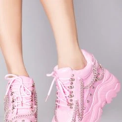 Anthony Wang X WTF Crushing Hard Platform Sneakers World Tour