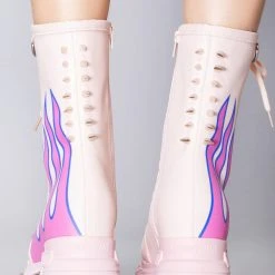 Anthony Wang X WTF Sweet Inferno Platform Boots World Tour