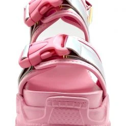 Anthony Wang X LASR Exclusive Electric Barbie Platform Sandals New 12 Anthony Wang X LASR Exclusive Electric Barbie Platform Sandals New