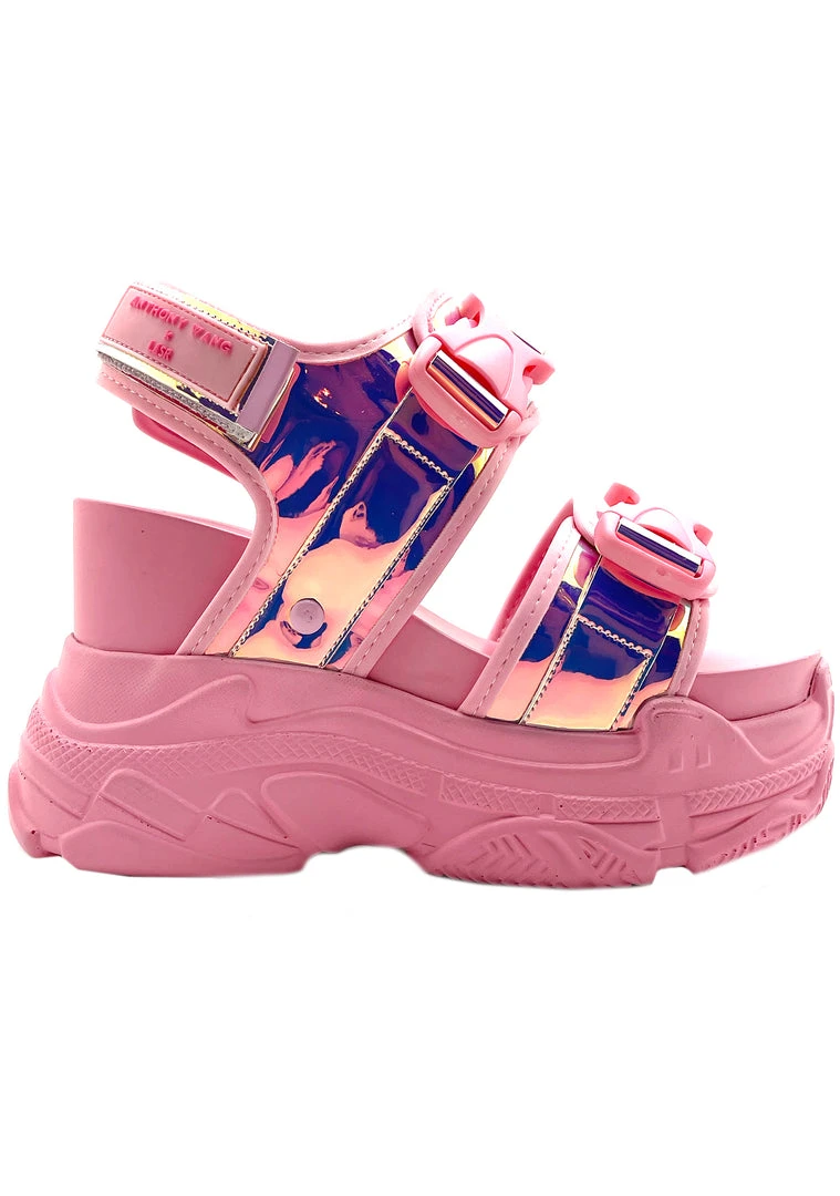 Anthony Wang X LASR Exclusive Electric Barbie Platform Sandals New 6 Anthony Wang X LASR Exclusive Electric Barbie Platform Sandals New