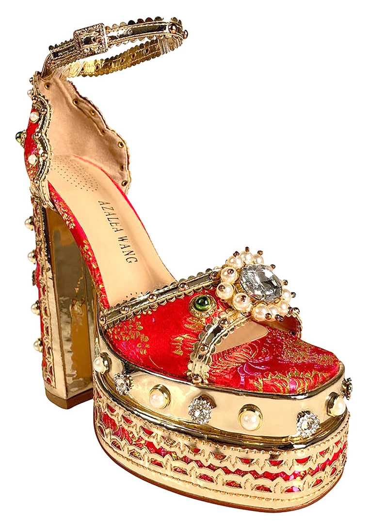 Azalea Wang Bow Down Platform Heels 7 Azalea Wang Bow Down Platform Heels