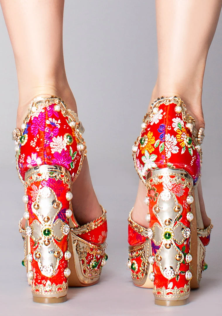 Azalea Wang Bow Down Platform Heels 5 Azalea Wang Bow Down Platform Heels