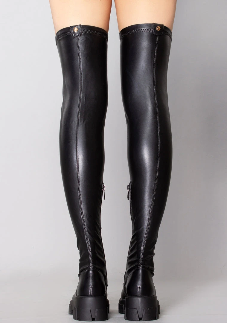 Azalea Wang Combat Mode 2 Thigh High Boots 5 Azalea Wang Combat Mode 2 Thigh High Boots