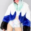 Azalea Wang Mad World Night Queen Faux Fur Coat 1 Azalea Wang Mad World Night Queen Faux Fur Coat