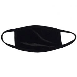 BGlittz Naughty Black Velvet Dust Mask The Raven