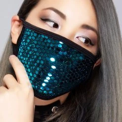 BGlittz Sapphire Party Dust Mask