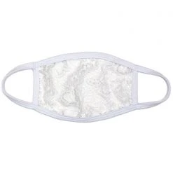 BGlittz Snow She-Lace Dust Mask The Raven