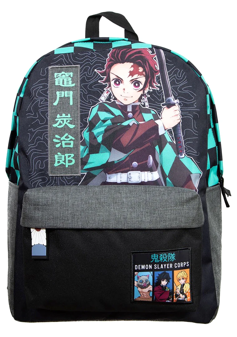 BIOWORLD Bags X Demon Slayer Corps Tanjiro Backpack 4 BIOWORLD Bags X Demon Slayer Corps Tanjiro Backpack