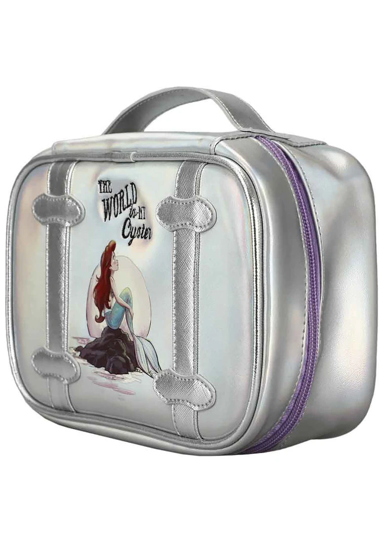 BIOWORLD Bags X Disney The Little Mermaid Ariel Cosmetic Bag 5 BIOWORLD Bags X Disney The Little Mermaid Ariel Cosmetic Bag