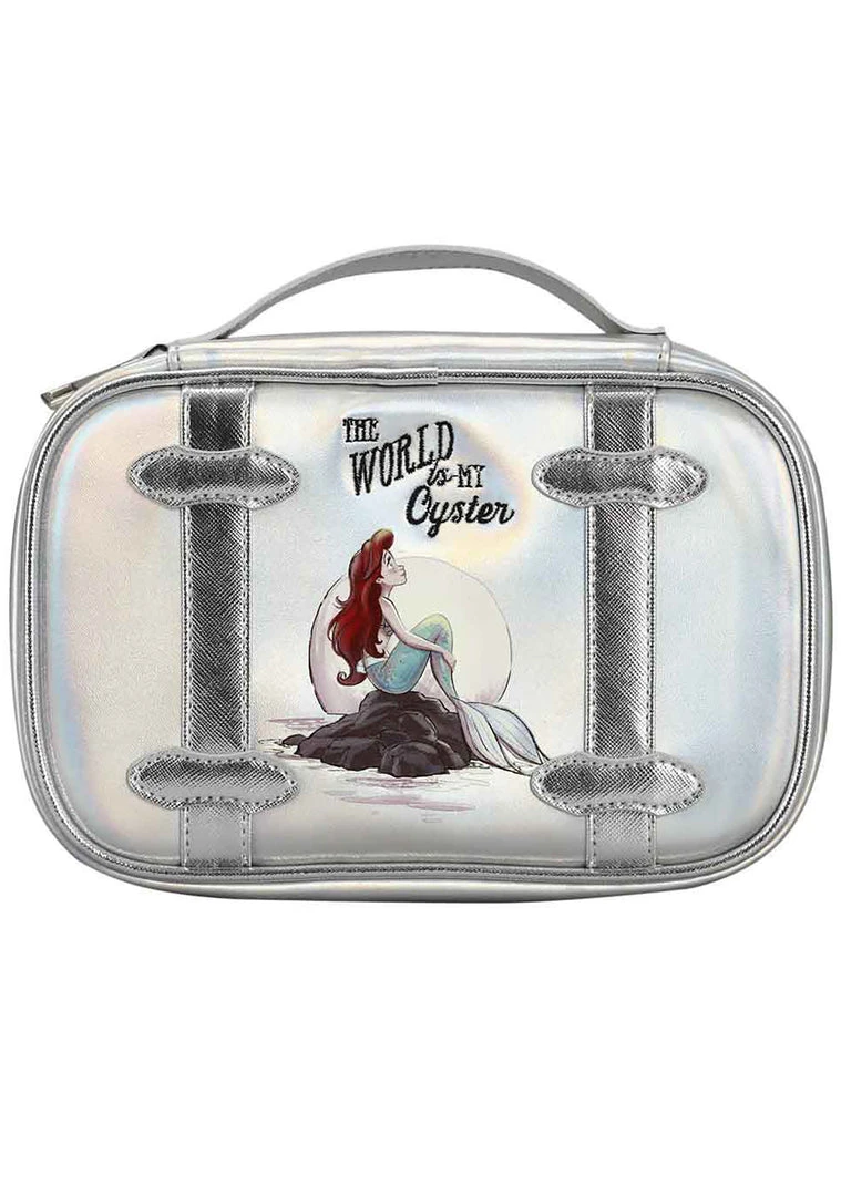 BIOWORLD Bags X Disney The Little Mermaid Ariel Cosmetic Bag 4 BIOWORLD Bags X Disney The Little Mermaid Ariel Cosmetic Bag