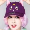 BIOWORLD X Sailor Moon Luna Cosplay Raglan Hat 1 BIOWORLD X Sailor Moon Luna Cosplay Raglan Hat