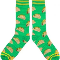 BIOWORLD Taco Theme 3PK Socks Gift Box Set 9 BIOWORLD Taco Theme 3PK Socks Gift Box Set