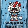 BIOWORLD X Gundam Hello Kitty Fleece Throw