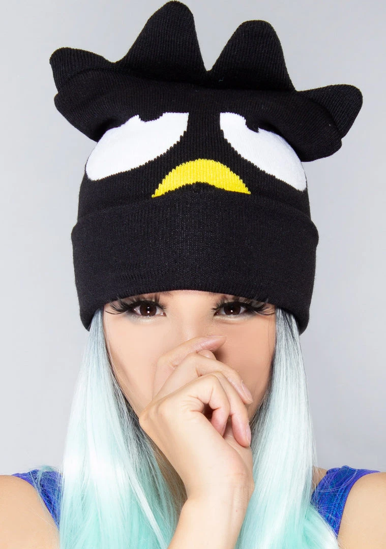 BIOWORLD X Hello Kitty Badtz Maru Big Face Beanie 3 BIOWORLD X Hello Kitty Badtz Maru Big Face Beanie