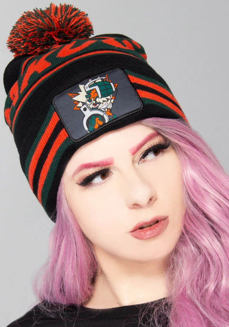 BIOWORLD The Great Fantastic X My Hero Academia Bakugo Pom Beanie 4 BIOWORLD The Great Fantastic X My Hero Academia Bakugo Pom Beanie