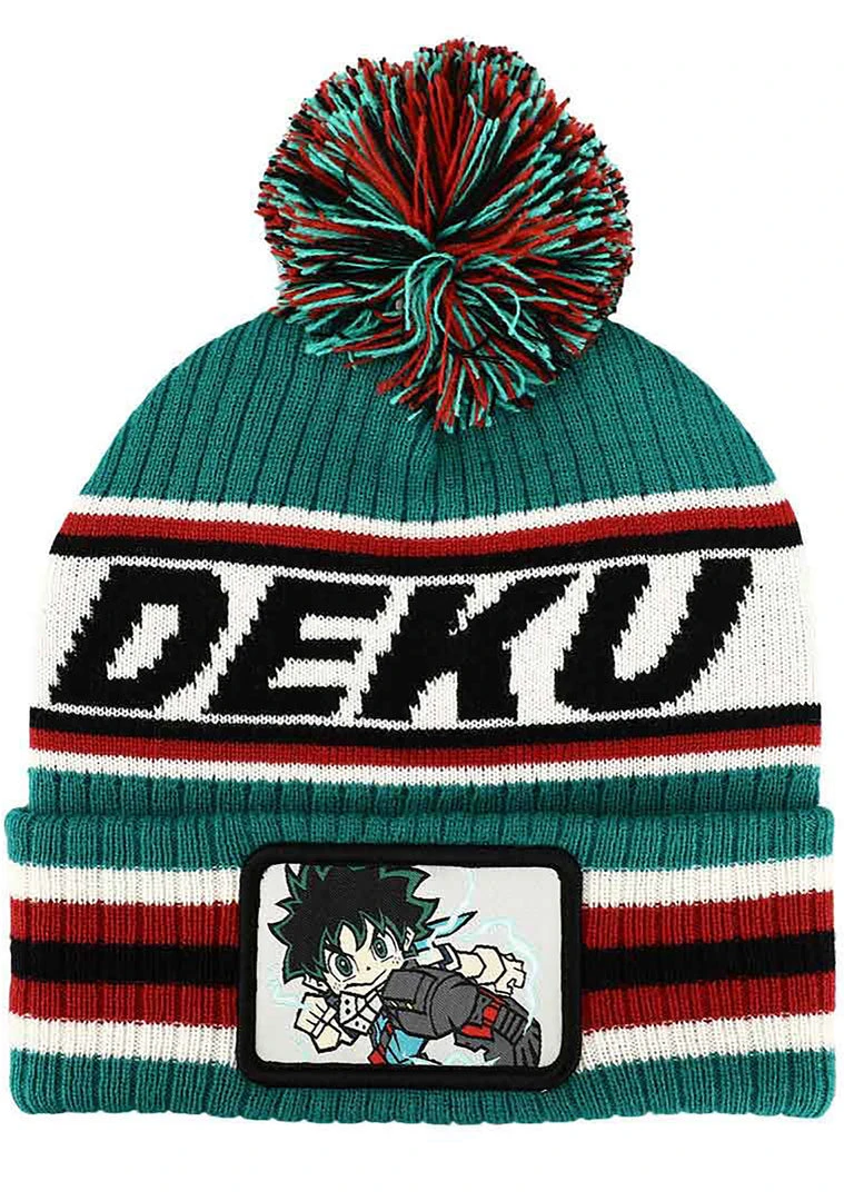 BIOWORLD The Great Fantastic X My Hero Academia Deku Pom Beanie 5 BIOWORLD The Great Fantastic X My Hero Academia Deku Pom Beanie