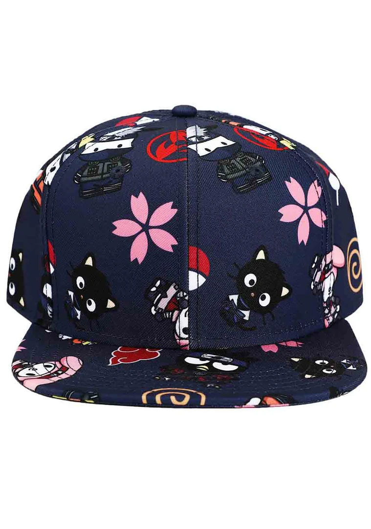 BIOWORLD X Naruto Hello Kitty Limited Edition AOP Snapback Raglan Hat 5 BIOWORLD X Naruto Hello Kitty Limited Edition AOP Snapback Raglan Hat
