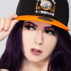 BIOWORLD Accessories X Naruto Ichiraku Ramen Snapback Raglan Hat