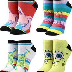 BIOWORLD X Spongebob 12 Days Of Socks Gift Box Set 12 BIOWORLD X Spongebob 12 Days Of Socks Gift Box Set