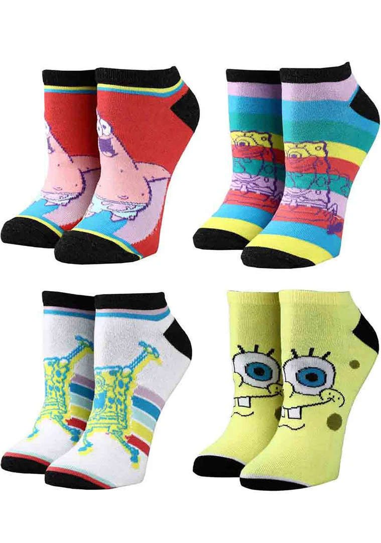 BIOWORLD X Spongebob 12 Days Of Socks Gift Box Set 7 BIOWORLD X Spongebob 12 Days Of Socks Gift Box Set