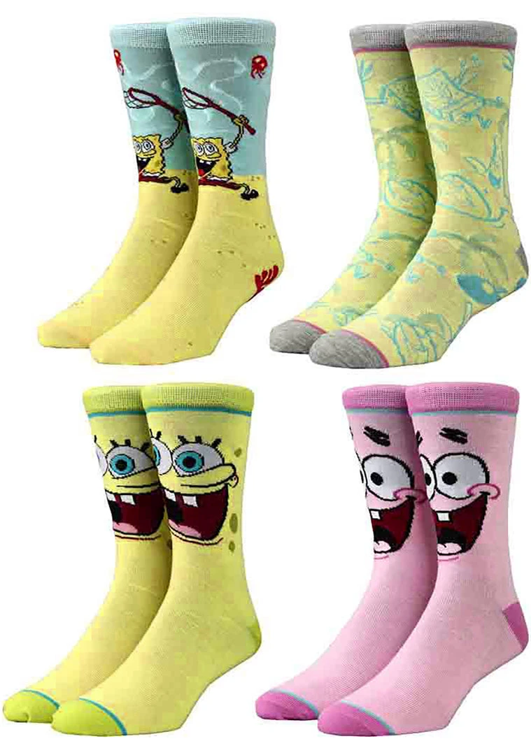 BIOWORLD X Spongebob 12 Days Of Socks Gift Box Set 8 BIOWORLD X Spongebob 12 Days Of Socks Gift Box Set