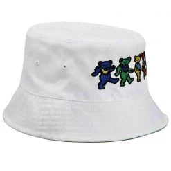 BIOWORLD World Tour X The Grateful Dead Reversible Bucket Hat 13 BIOWORLD World Tour X The Grateful Dead Reversible Bucket Hat