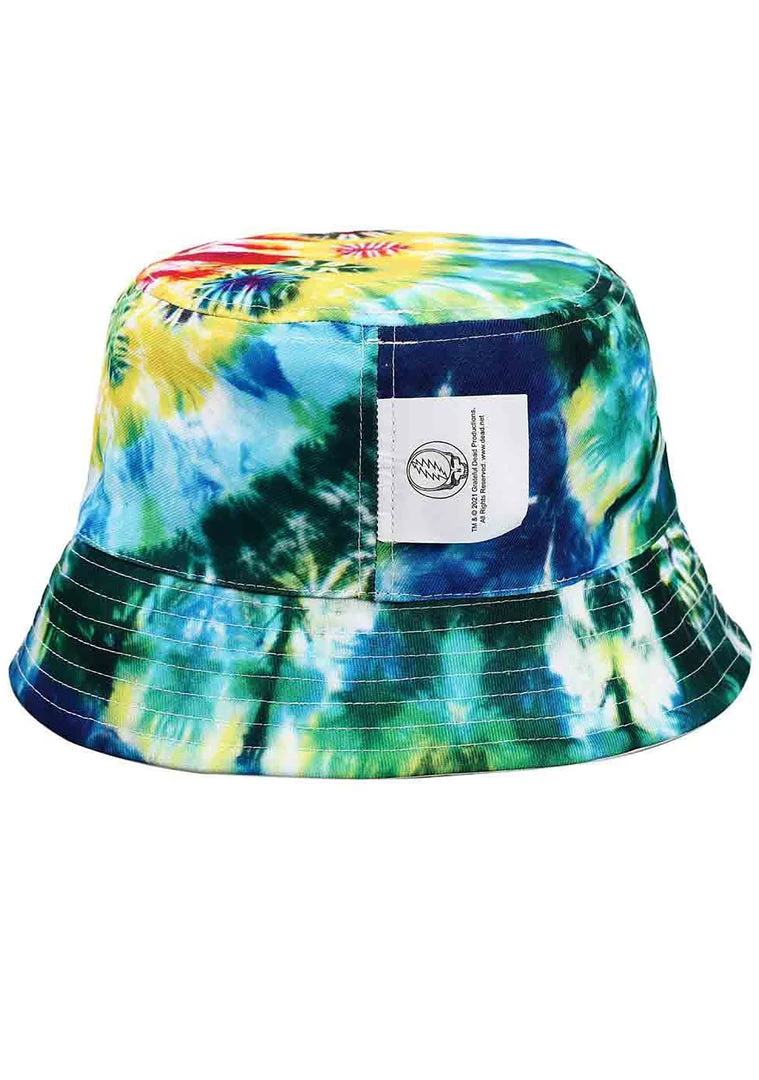 BIOWORLD World Tour X The Grateful Dead Reversible Bucket Hat 9 BIOWORLD World Tour X The Grateful Dead Reversible Bucket Hat