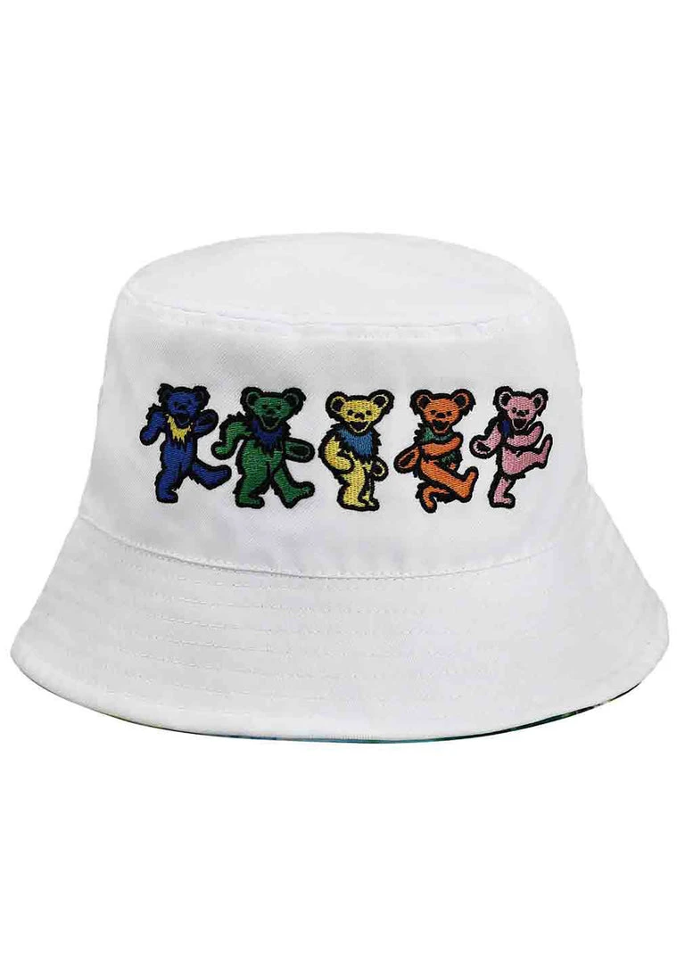 BIOWORLD World Tour X The Grateful Dead Reversible Bucket Hat 5 BIOWORLD World Tour X The Grateful Dead Reversible Bucket Hat