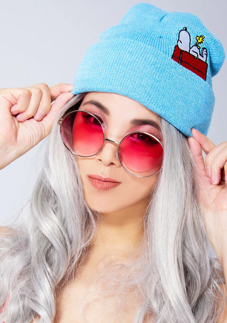 BIOWORLD X Peanuts Snoopy Doghouse Nap Beanie 3 BIOWORLD X Peanuts Snoopy Doghouse Nap Beanie