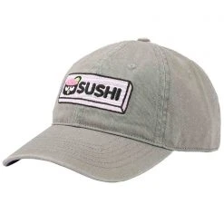 BIOWORLD X Sanrio Badtz Maru Sushi Raglan Hat 10 BIOWORLD X Sanrio Badtz Maru Sushi Raglan Hat