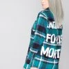 Cakeworthy X Disney Haunted Mansion Foolish Mortals Flannel Shirt 2 Cakeworthy X Disney Haunted Mansion Foolish Mortals Flannel Shirt