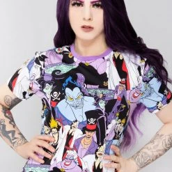 Cakeworthy X Disney Villains AOP T-Shirt The Great Fantastic