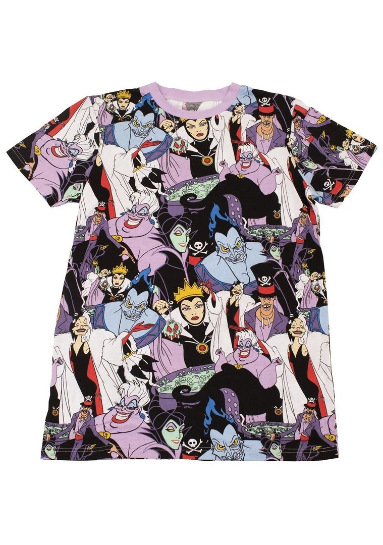 Cakeworthy X Disney Villains AOP T-Shirt The Great Fantastic 4 Cakeworthy X Disney Villains AOP T-Shirt The Great Fantastic