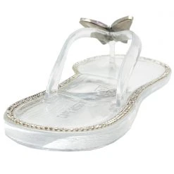 Cape Robbin Butterfly Bling Jelly Sandals 13 Cape Robbin Butterfly Bling Jelly Sandals