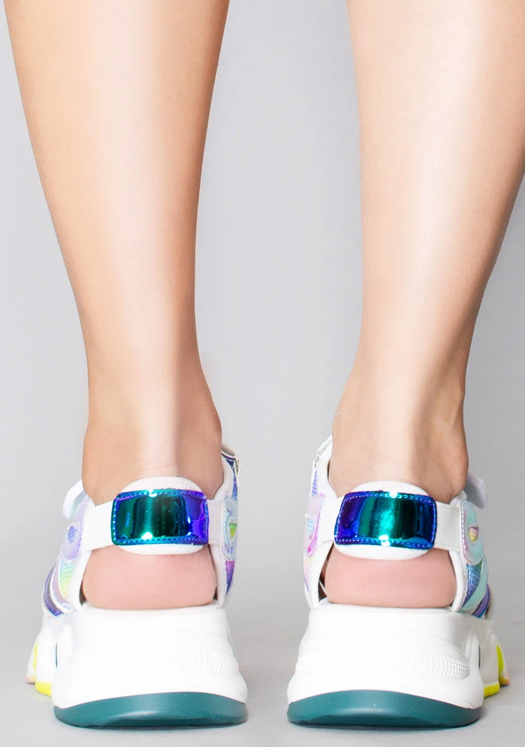 Cape Robbin Dream Stream Platform Sandals Shoes 5 Cape Robbin Dream Stream Platform Sandals Shoes