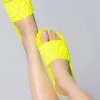 Cape Robbin Lemon Drop Geometric Sandal Shoes