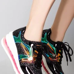Cape Robbin Ultra Sonic Holographic Sneakers Shoes